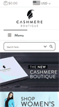 Mobile Screenshot of cashmereboutique.com